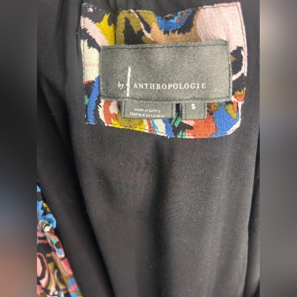 Anthropologie Multicolor Paisley Floral Mini Dress - Picture 7 of 9